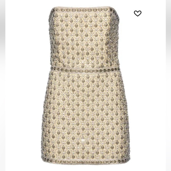 RETROFETE - Heather Dress in Champagne Mermaid Shell - size medium - Picture 6 of 17